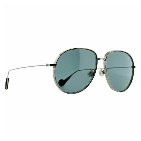 Moncler Round Style Gray Solid Lens. - Picture 3 of 5